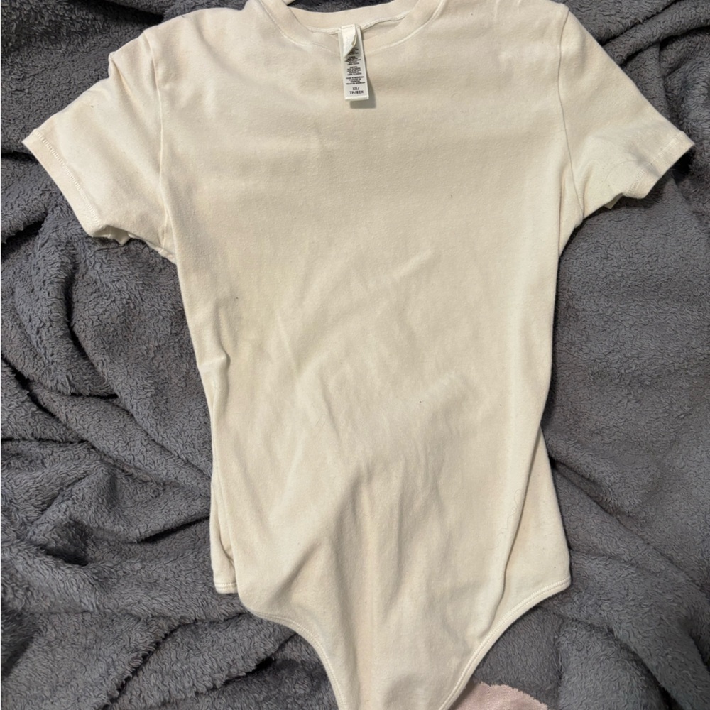 SKIMS Cream Bodysuit